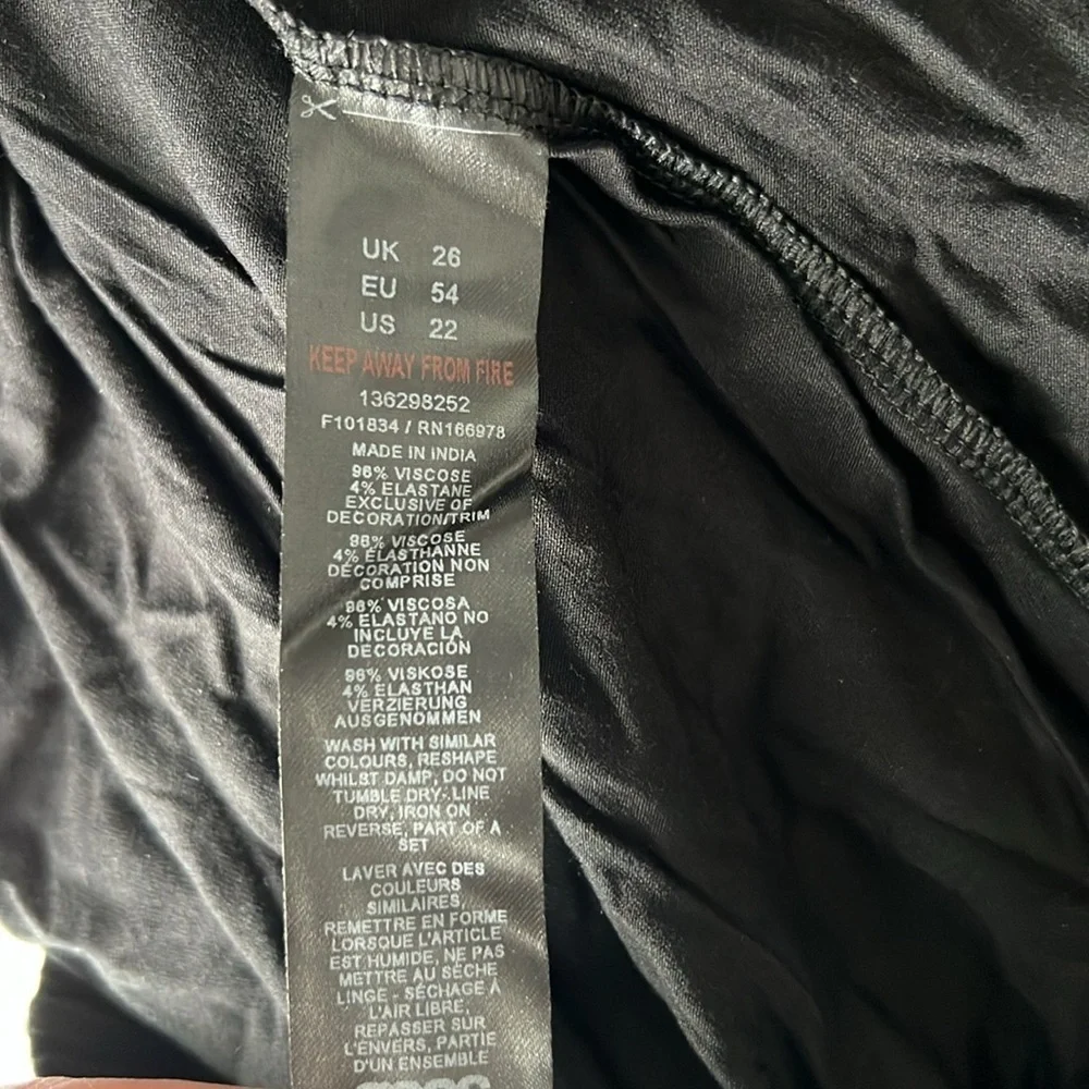 Asos curve NWOT curve two piece pajama set women’s 22 - Picture 10 of 11